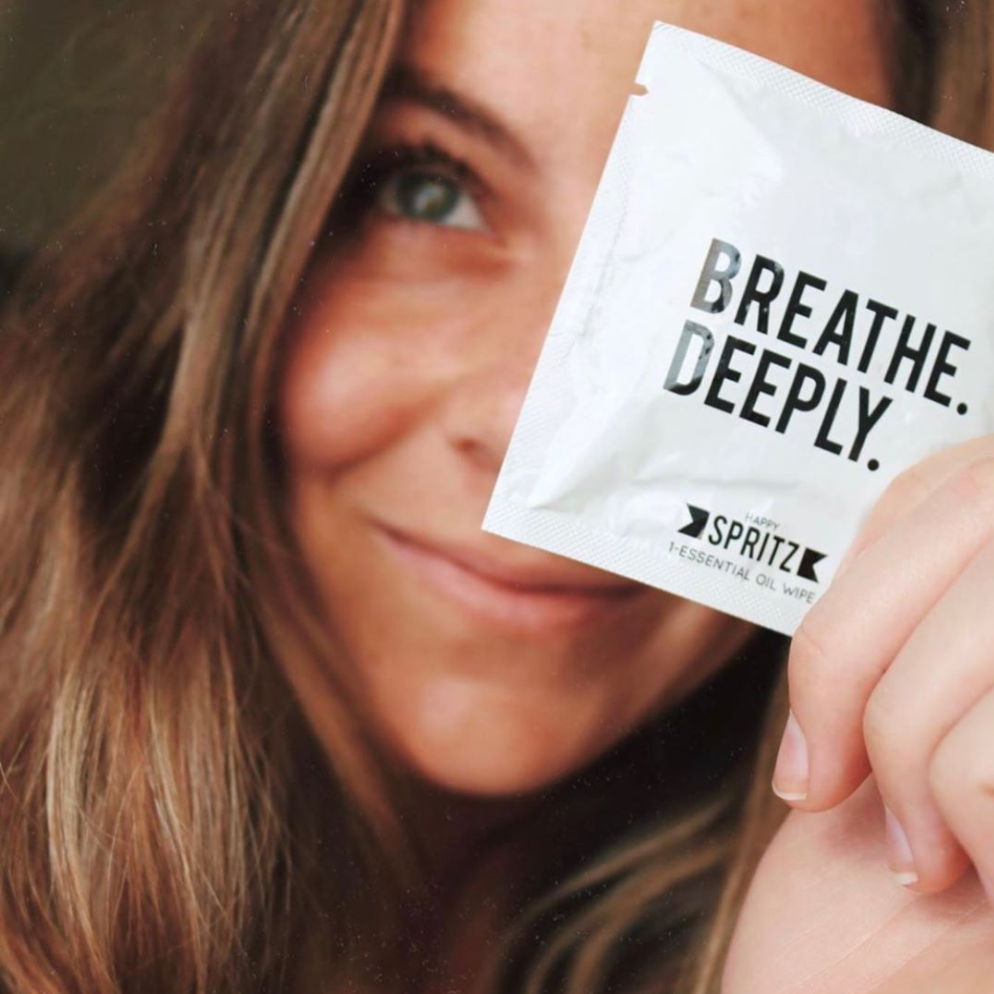 Breathe Deeply Essential Oil Towelette, 2-Pack