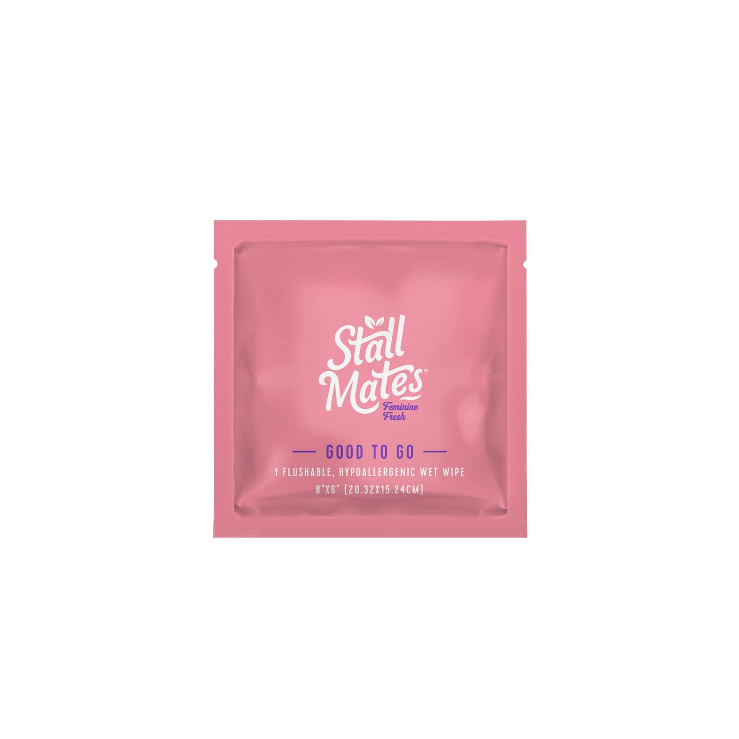 Feminine Fresh: Flushable, PH-Balanced Wipes, 2-Pack