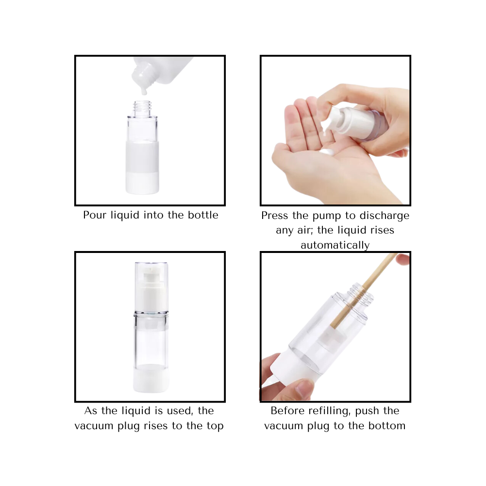 Mini Airless Plastic Spray Bottles