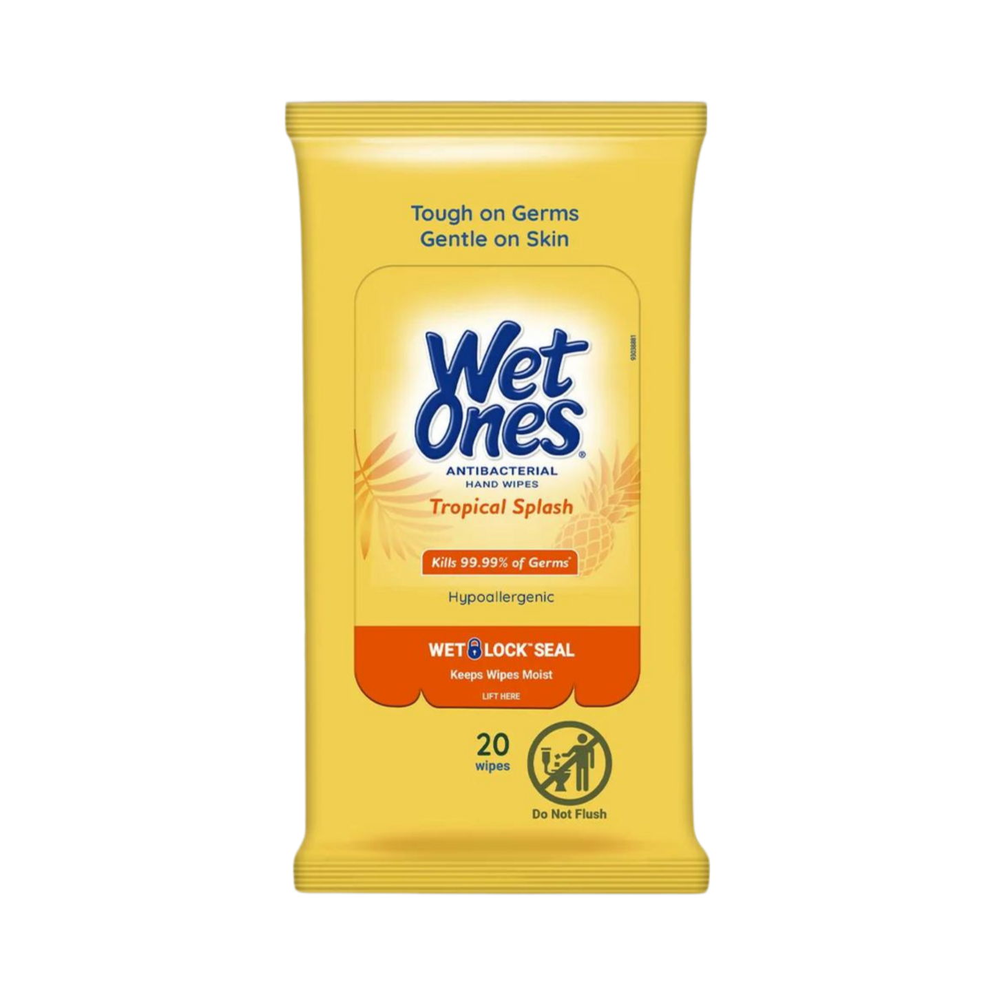 Antibacterial Hand Wipes, 1-Pack of 20 Wipes