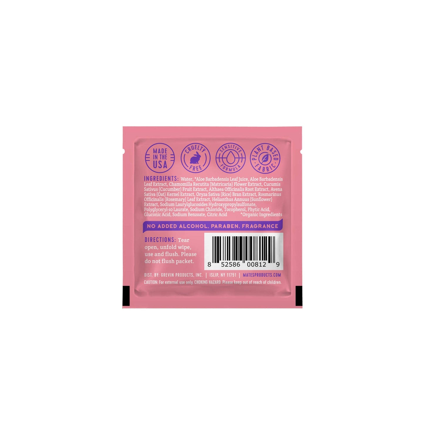 Feminine Fresh: Flushable, PH-Balanced Wipes, 2-Pack