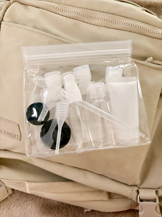 12 Piece Refillable Travel Set - Small (30ml)