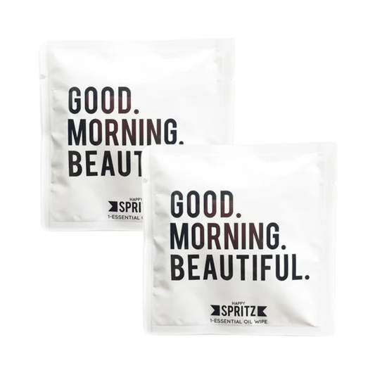 Good Morning Beautiful Essential Oil Towelette, 2-Pack