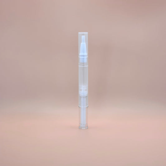 Mini Airless Plastic Twist Bottles with Brush Applicator