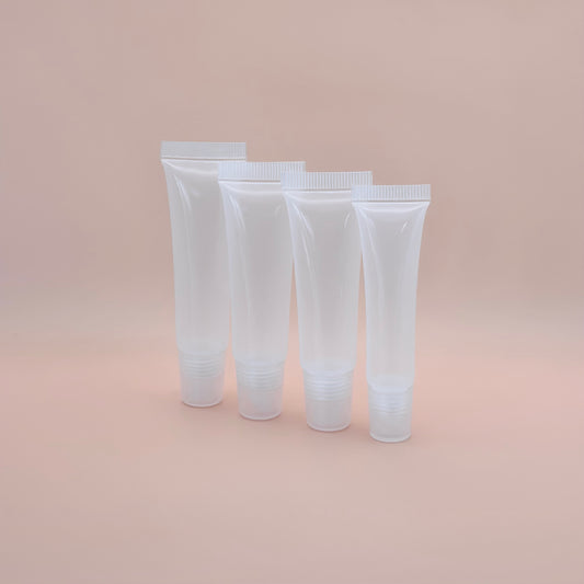 Mini Soft Plastic Lipgloss Tubes